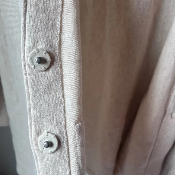 J Jill pure Jill Women cardigan snap closure cashmere cotton blend Petite Medium - Picture 5 of 8
